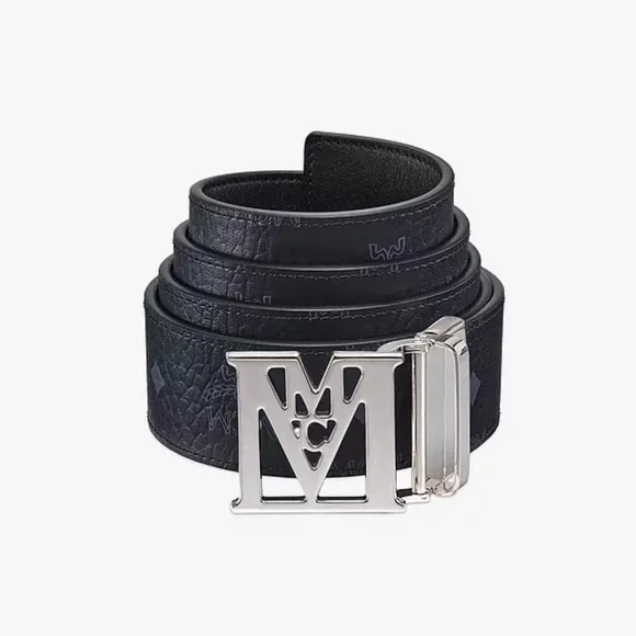 MCM unsex revisable orange one size belt (cut to size) Adjustable Claus M Reversible Belt 1.75 main image 2